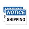Signmission Shipping, 10 in W x Rectangle, Vinyl Decal OS-2PACK-NS-D-710-L-16577 - alternate 1